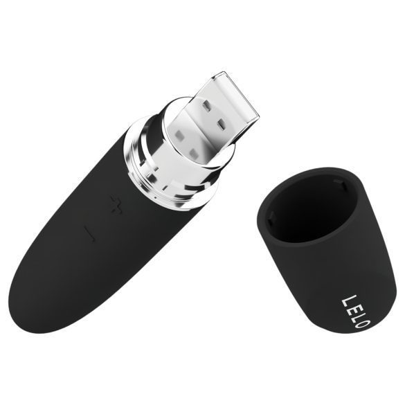LELO Mia 3 - ruj vibrator de călătorie (negru)