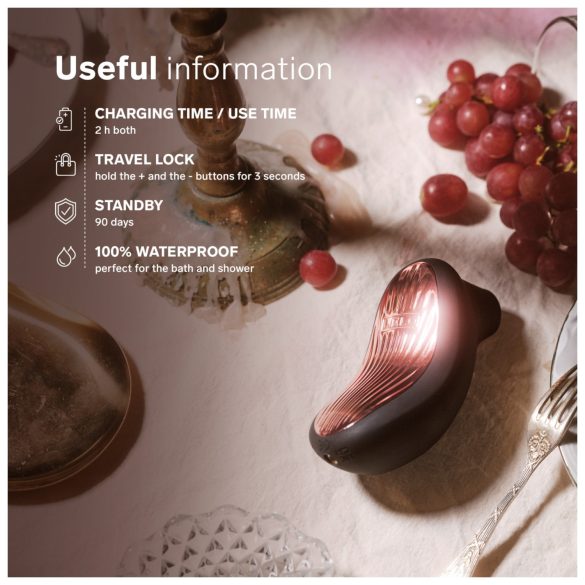 LELO Sona 3 Cruise - stimulator clitoridian cu unde sonore - silicon negru