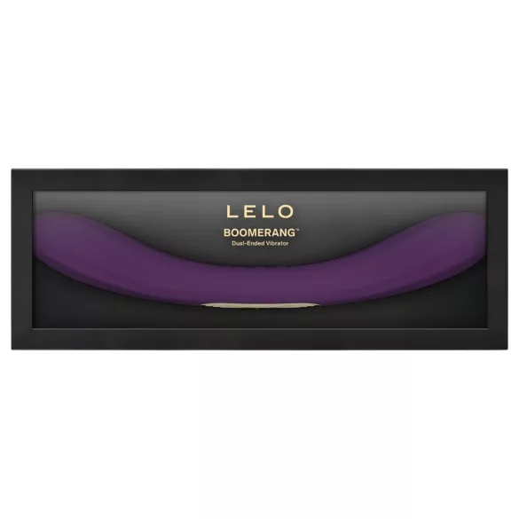 LELO Boomerang - vibrator cu două capete (mov)