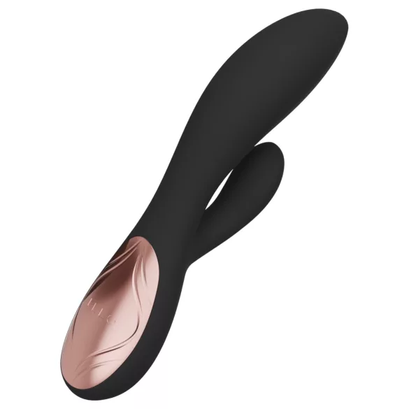 LELO - INA Thrust vibrator iepuraș cu mișcare de împingere (negru)