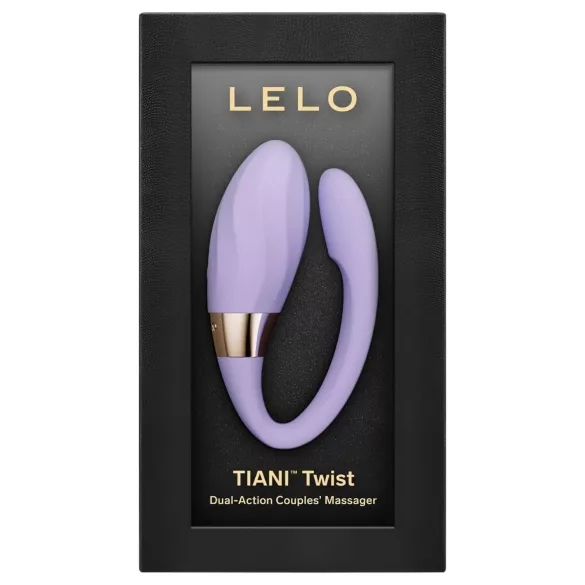 LELO Tiani Twist - vibrator inteligent pentru cuplu (mov)