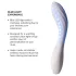 LELO Mona Spectra - vibrator inteligent pentru punctul G cu lumină LED (alb)
