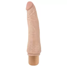   Dr. Skin Vibe No.7 - vibrator realist - silicon - culoare naturală