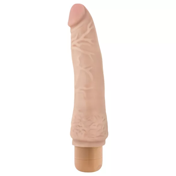 Dr. Skin Vibe No.7 - vibrator realist - silicon - culoare naturală