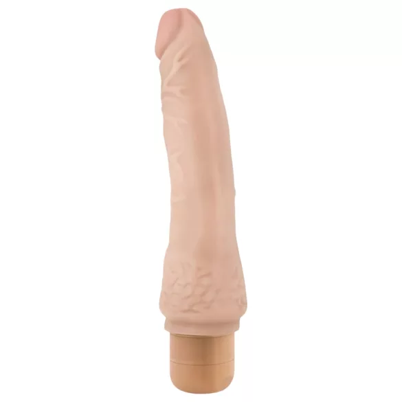 Dr. Skin Vibe No.7 - vibrator realist - silicon - culoare naturală
