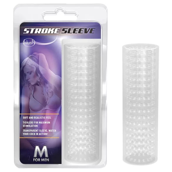 M For Man - inel pentru penis - silicon transparent