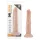 Dr. Skin - dildo realist cu ventuză - natur, 19 cm