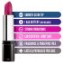 Blush Lipstick Rosé - vibratoare tip ruj waterproof - negru-roz