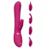 Vive Chou - vibrator clitoral reîncărcabil cu cap interschimbabil - roz