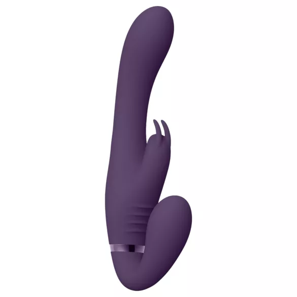 Vive Suki - vibrator strap-on fără ham - mov