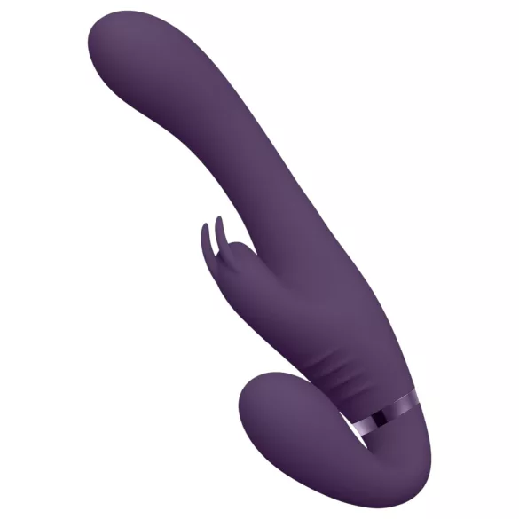 Vive Suki - vibrator strap-on fără ham - mov