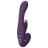 Vive Suki - vibrator strap-on fără ham - mov