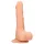 RealRock - dildou realist cu testicule - 17 cm - culoare naturală