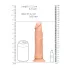 RealRock - dildo realist - 20cm - culoare naturală