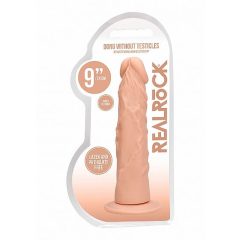 RealRock Dong 9 - dildo realist (23cm) - natural