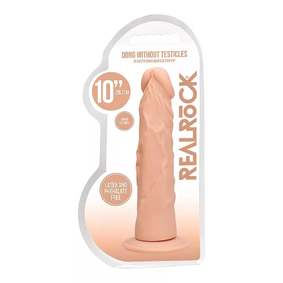 RealRock - dildo realist 25cm - culoare naturală