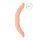 RealRock Dublu Dong 14 - dildo dublu (36cm) - natural
