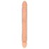 RealRock - dildo dublu realist - 36 cm - culoare naturală