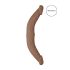 RealRock Double Dong 14 - dildo dublu (36cm) - natur închis