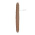 RealRock Double Dong 14 - dildo dublu (36cm) - natur închis