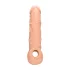 RealRock - Sleeve pentru penis - extensie 21cm - culoare naturală