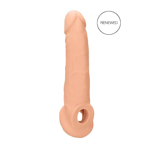 RealRock - mânecă pentru penis - 21,5 cm - culoare naturală