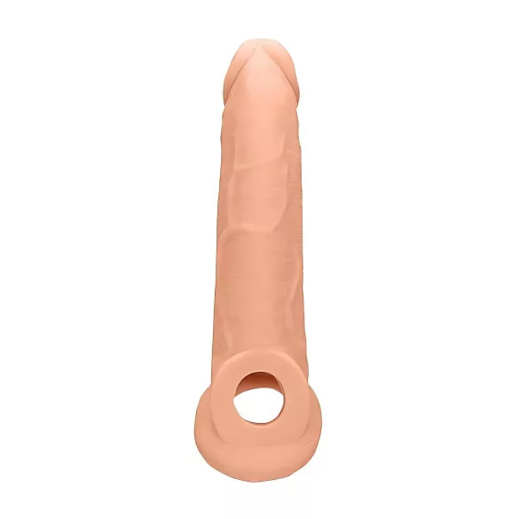 RealRock - mânecă pentru penis - 21,5 cm - culoare naturală