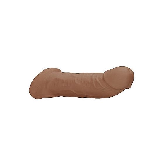 RealRock Penis Sleeve 9 - Fundă de penis (21,5cm) - Natură întunecată