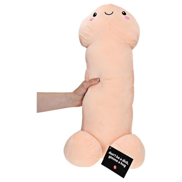 Penis de pluș - jucărie - 60 cm - bej