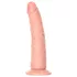RealRock Slim - dildo realist - 15,5cm - culoare naturală