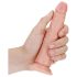 RealRock Slim - dildo realist - 15,5cm (natur)