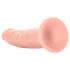RealRock Slim - dildo realist - 15,5cm - culoare naturală