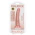 RealRock Slim - dildo realist - 15,5cm (natur)