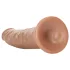 RealRock - dildo realist 15,5cm - subțire - culoare natur închis
