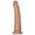 RealRock - dildo realist 15,5cm - subțire - culoare natur închis