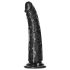 RealRock - dildo realist slim - 15,5cm - negru