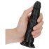 Dildou realist RealRock Slim - 15,5 cm (negru)