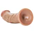 RealRock - dildo realistico - 15,5 cm - culoare natur închis