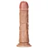 RealRock - dildo realistico - 15,5 cm - culoare natur închis