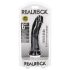 RealRock - dildo realist cu ventuză - 15,5 cm - negru