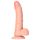 RealRock - dildo realist cu ventuză - 15,5cm (natur)