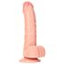 RealRock - dildo realist cu ventuză - 15,5cm (natur)