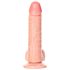 RealRock - dildo realist cu ventuză - 15,5cm (natur)