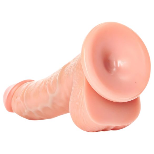 RealRock - dildo realist cu ventuză - 15,5cm (natur)