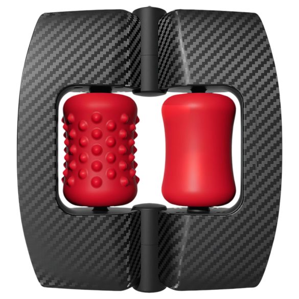 Orctan - aparat de masaj pentru penis cu acumulator (negru)