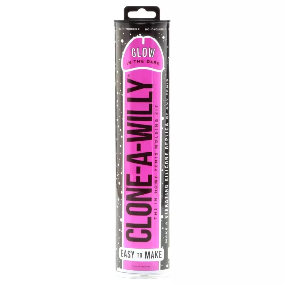 Clone-a-Willy - kit mulaj penis - fosforescent - roz