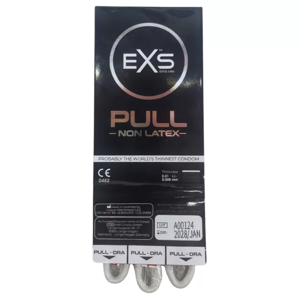 EXS - prezervative fără latex - 3 bucăți