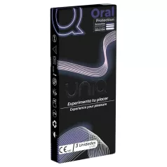 Uniq - prezervative orale fără latex - 3 bucăți