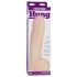Dildo realist, Vac-U-Lock Hung 12 - natural, cu testicule