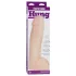 Doc Johnson Vac-U-Lock Hung 12 - dildo realist cu testicule (culoare naturală)